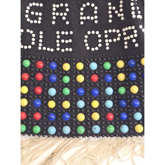 Vintage 1960's Beaded Souvenir Beaded Clutch Grand Ole Opry - Picture 12 of 16